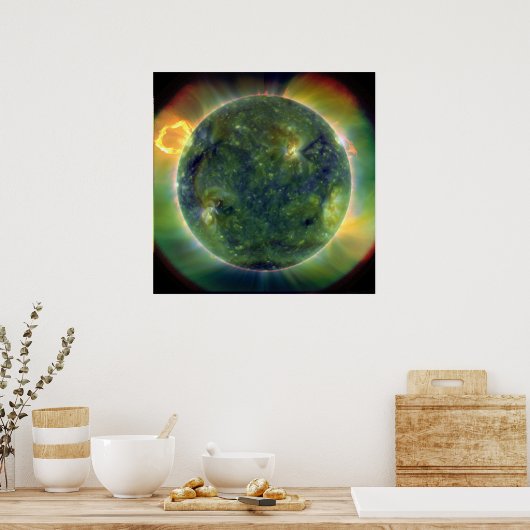 Het Poster van de zon (Keuken)