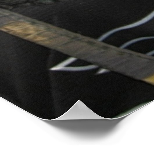 Het Poster van de Zwarte Biscuit Flyers (Hoek)