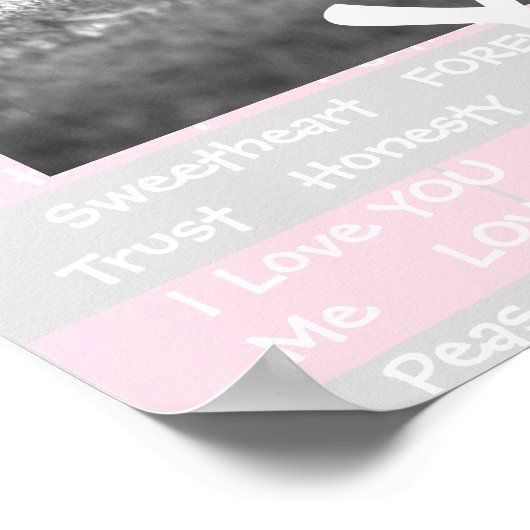 Het Poster van deze "Liefde van je" koppel werd ge (Hoek)