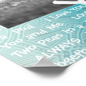 Het Poster van deze "Liefde van je" koppel werd ge (Hoek)