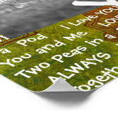 Het Poster van deze "Liefde van je" koppel werd ge (Hoek)