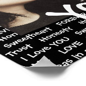 Het Poster van deze "Liefde van je" koppel werd ge (Hoek)