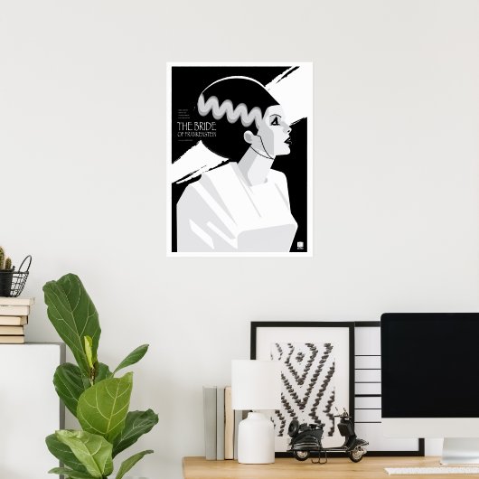 Het poster van Frankenstein (Thuiskantoor)