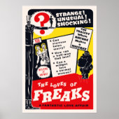 Het Poster van Freaks (Voorkant)