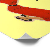 Het Poster van Happy School Psycholoog (Hoek)