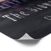 Het Poster van het bruine huis (Hoek)