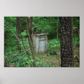 Het poster van het buitenhuis (Voorkant)