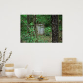 Het poster van het buitenhuis (Keuken)