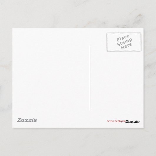 Het Poster van het Circus van de Groep van Briefkaart (Achterkant)