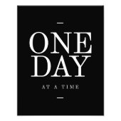 Het Poster van het Citaat van het één-dagonderzoek (Voorkant)