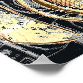 Het poster van het de hopontwerp van de Hip van Bo (Hoek)