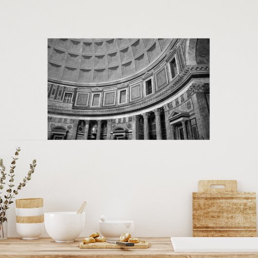 Het Poster van het Detail van het Pantheon (Keuken)