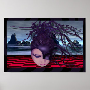 Het Poster van het gezicht