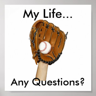 Het Poster van het honkbal