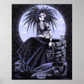 Het Poster van het hoogtribaal-fusiewaterpanter (Voorkant)