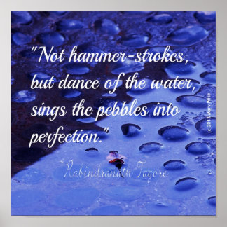 Het Poster van het Inspirerend Citaat van de doorz