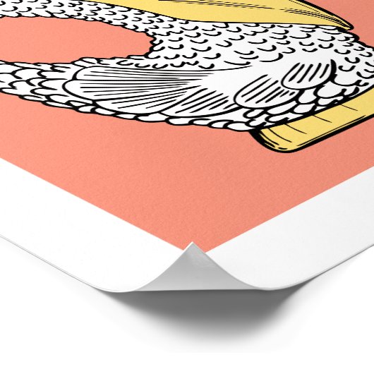 Het poster van het kind van de douanenaam van het  (Hoek)