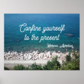 Het poster van het latijns spreekwoord beperken (Voorkant)