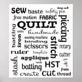 Het Poster van het Tas van de Kunst van de Kanttin (Voorkant)