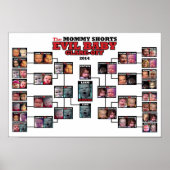 Het Poster van het toernooi van Evil Baby Gight-of (Voorkant)