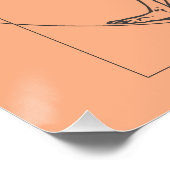 Het Poster van het Vitruviaanse Man (Hoek)