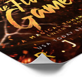 Het Poster van het vlamspel (Hoek)