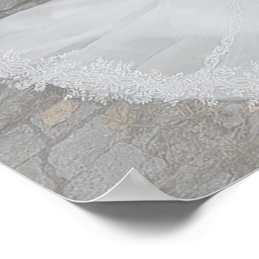 Het poster van het welkomstbord van de bruiloft me (Hoek)