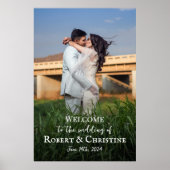 Het poster van het welkomstbord van de bruiloft me (Voorkant)