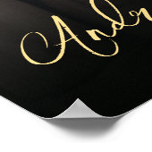 Het poster van het welkomstbord van de bruiloft me (Hoek)