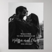 Het poster van het welkomstbord van de bruiloft me (Voorkant)
