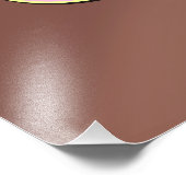 het poster van het wijnjaar Orlando Florida, (Hoek)