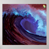 Het poster van het Zee van de andere wereld (Voorkant)