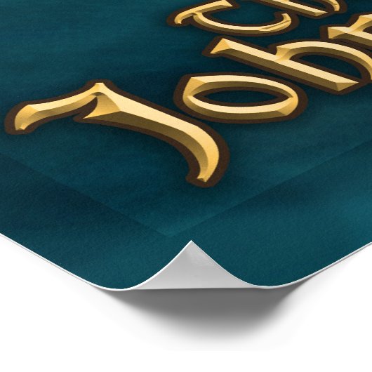 Het Poster van John King (Hoek)