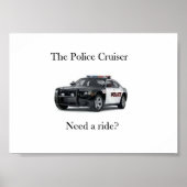 Het Poster van politieagent (Voorkant)