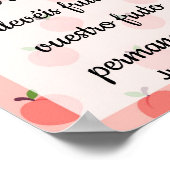 Het Poster van Puesto Para Que Vayáis y Deis Fruto (Hoek)