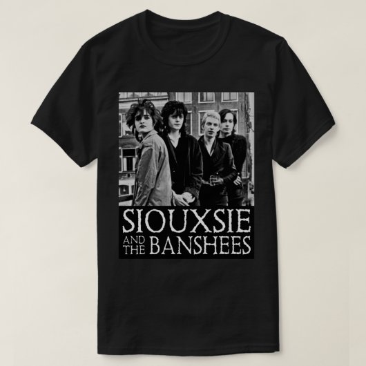 Het Poster van Siouxsie en Banshees T-shirt (Design voorkant)