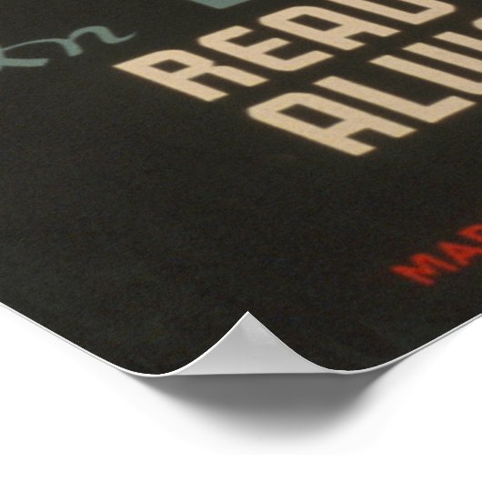 Het  Poster van WPA van de Lezing van de Maart (Hoek)