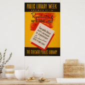 Het Poster van WPA van de Openbare Bibliotheek van (Keuken)