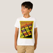 Het Poster van WPA van de Opslag van het fruit - T-shirt (Voorkant volledig)