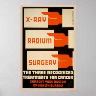 Het  Poster van WPA van de Rirdische Chirurgie van