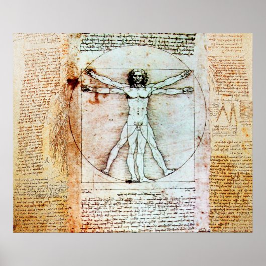 HET POSTER VITRUVIAN MAN (Voorkant)
