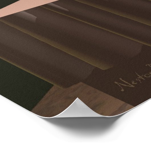 Het poster voor de voorlaatste afdruk (Hoek)