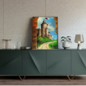 Het Poster voor het schilderen van de Castle Road