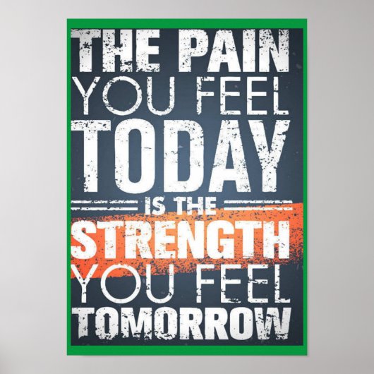 Het Poster voor pijnverlichting (Voorkant)