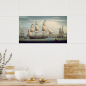 Het Poster voor Schip-favoriet - Robert Salmon Fin (Keuken)