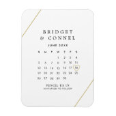 Het potlood ons in de gouden Lijnen van de Kalende Magneet (Verticaal)