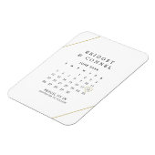 Het potlood ons in de gouden Lijnen van de Kalende Magneet (Linkerzijde)