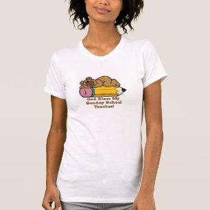 Het Potlood van de Leraar van de School van de T-shirt
