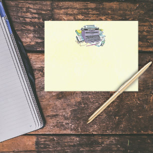 Het potlood van het Schrijfmachine van de Schrijfm Post-it® Notes