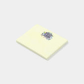 Het potlood van het Schrijfmachine van de Schrijfm Post-it® Notes (Schuin)